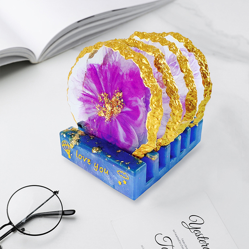 DM413 Drusy dessous de verre r - Resin Craft Ideas avis et prix