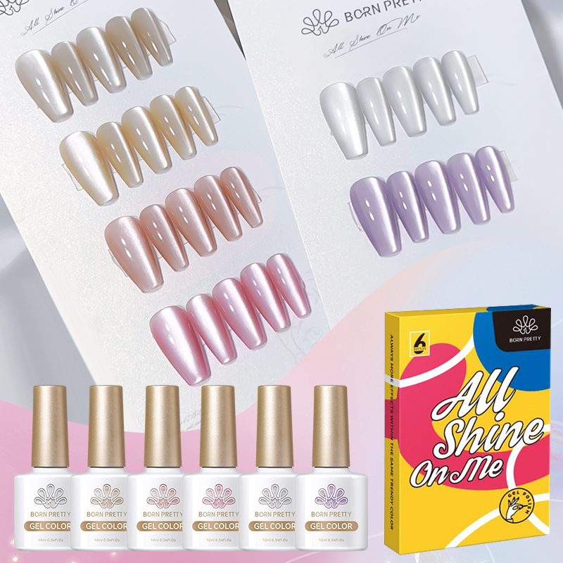 BORN PRETTY Ensemble de 6 vern - Resin Glitter Pack avis et prix